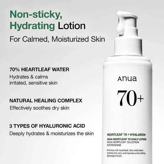 Anua Heartleaf 70 Daily Relief Lotion – 200ml