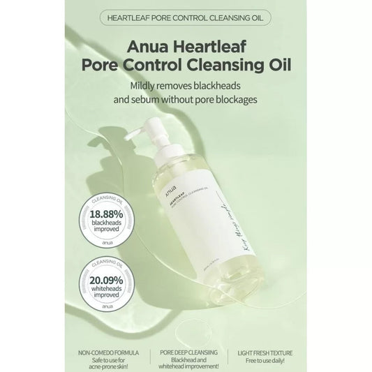 Anua Heartleaf Pore Control Cleansing Oil 200 ML