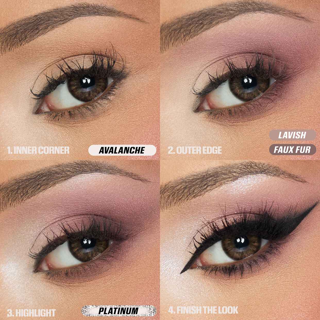 Hudamoji icy nude eyeshadow palette