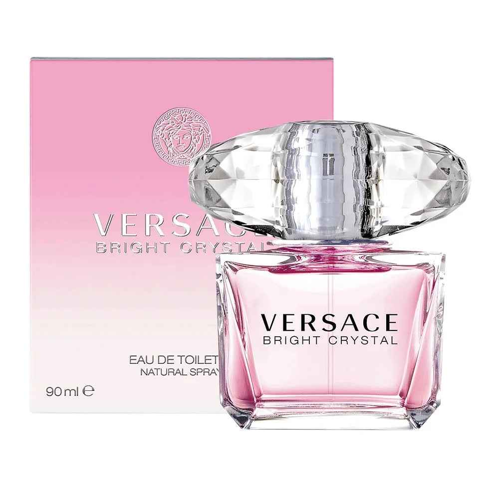 Versace Bright Crystal Women Parfum 90ml – Fresh Floral Fruity Fragrance