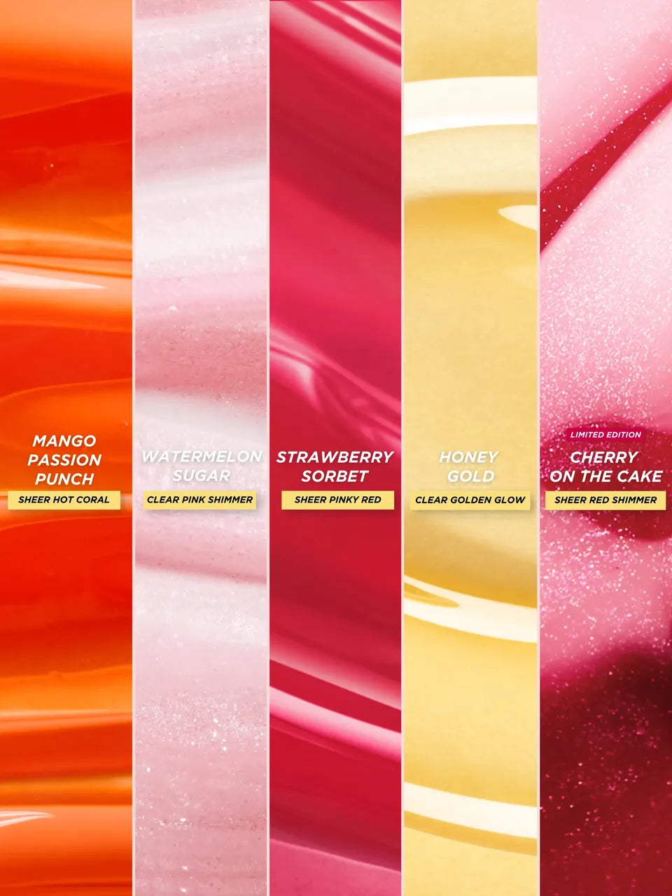Gisou Honey Infused Hydrating Lip Oil | CHERRY ON THE CAKE