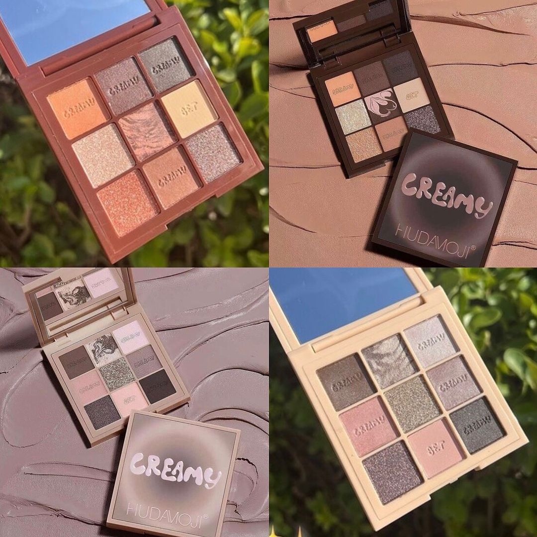 Hudamoji creamy eyeshadow palette