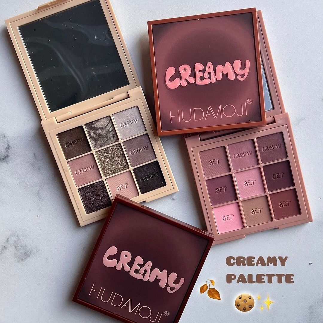 Hudamoji creamy eyeshadow palette