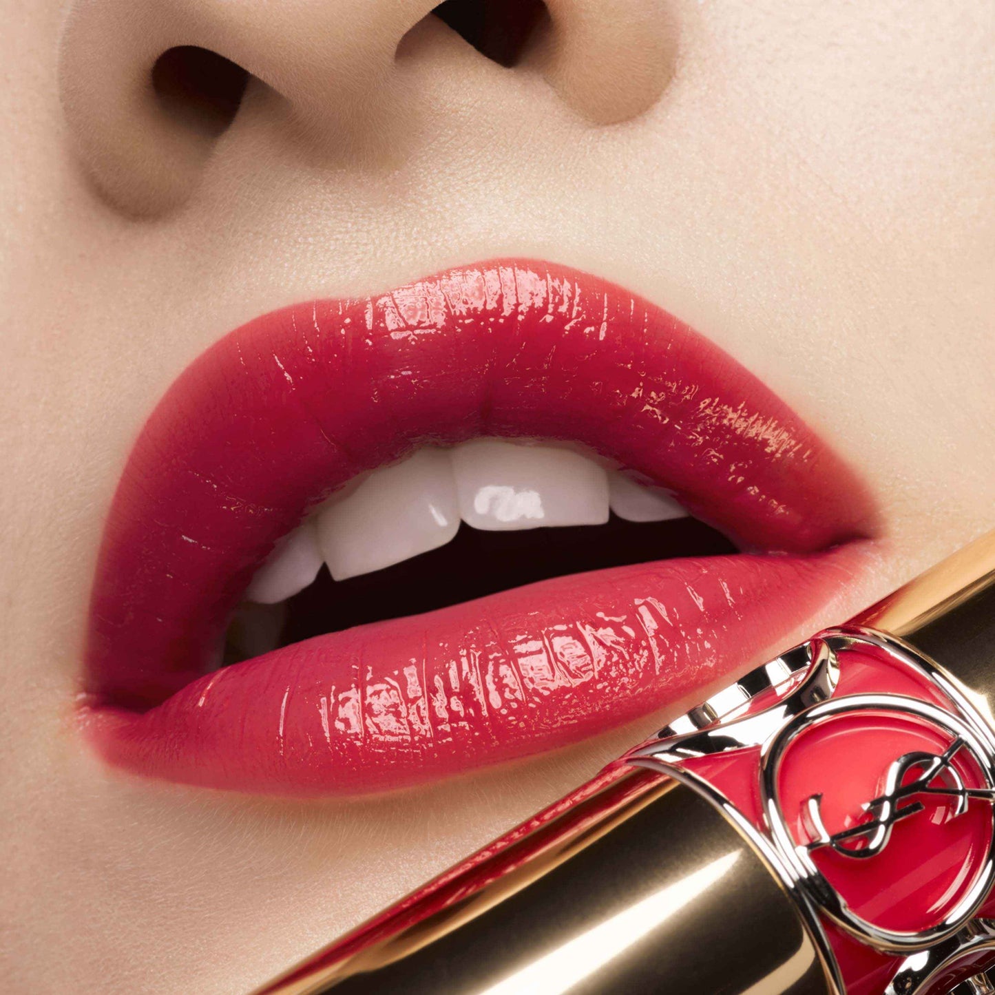 YSL Rouge Volupté Shine Lipstick full size shade 12