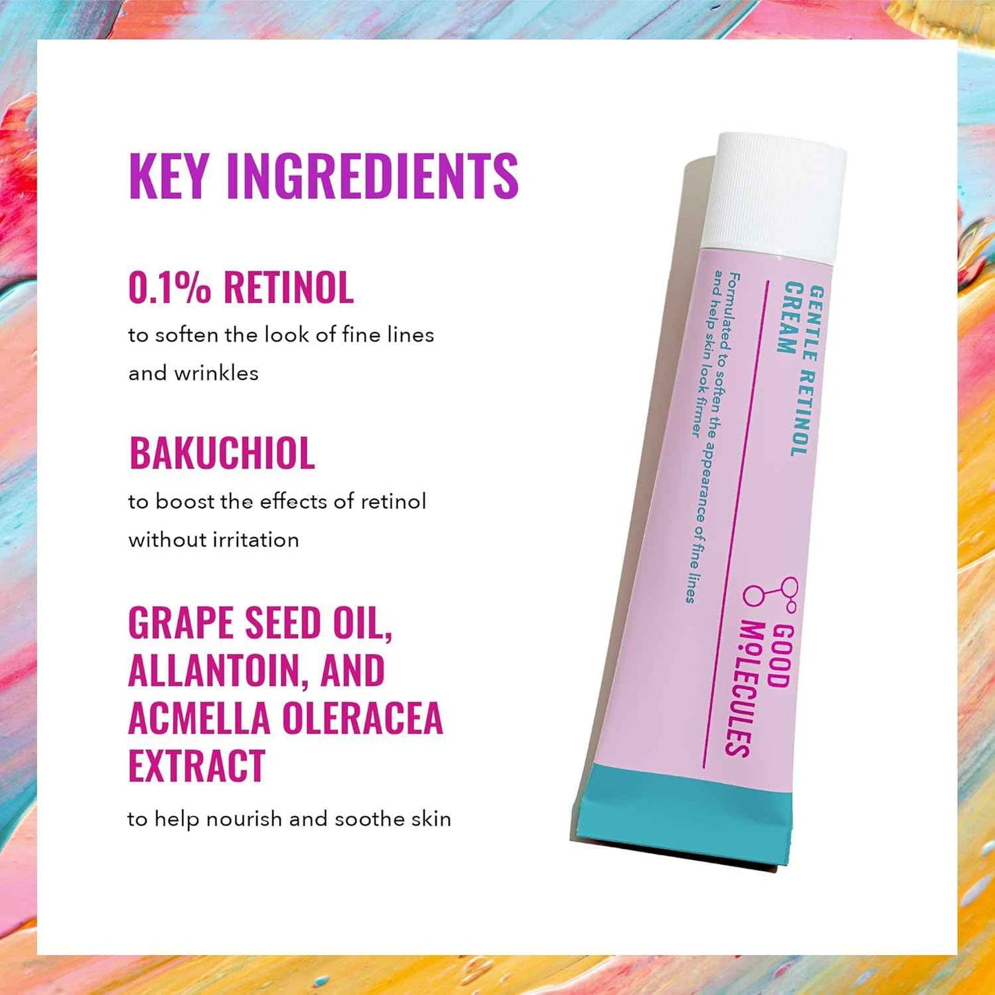 GOOD MOLECULES GENTLE RETINOL CREAM 30ML