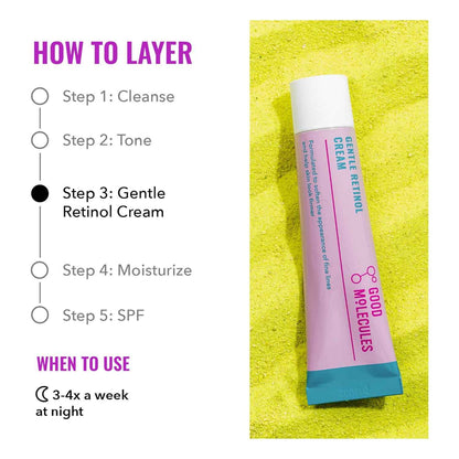 GOOD MOLECULES GENTLE RETINOL CREAM 30ML