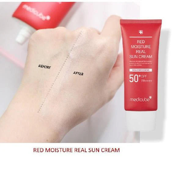 Medicube Red Moisture Real Sun Cream 50+ SPF PA++++