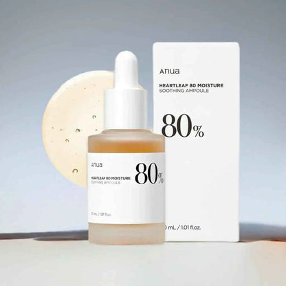 Anua Heartleaf 80 Moisture Soothing Ampoule 80% 30ml