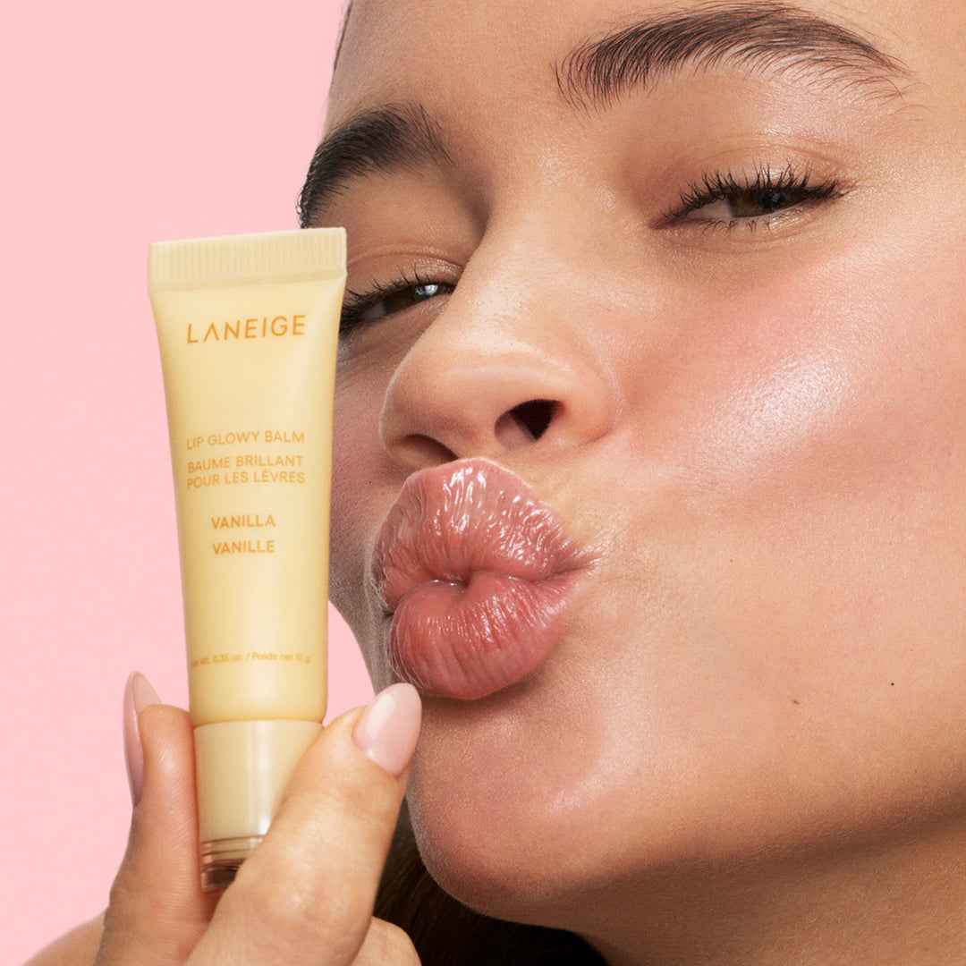 Laneige lip glowy balm - vanilla (beige tint)