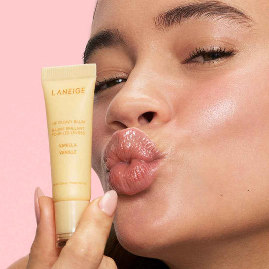 Laneige lip glowy balm - vanilla (beige tint)