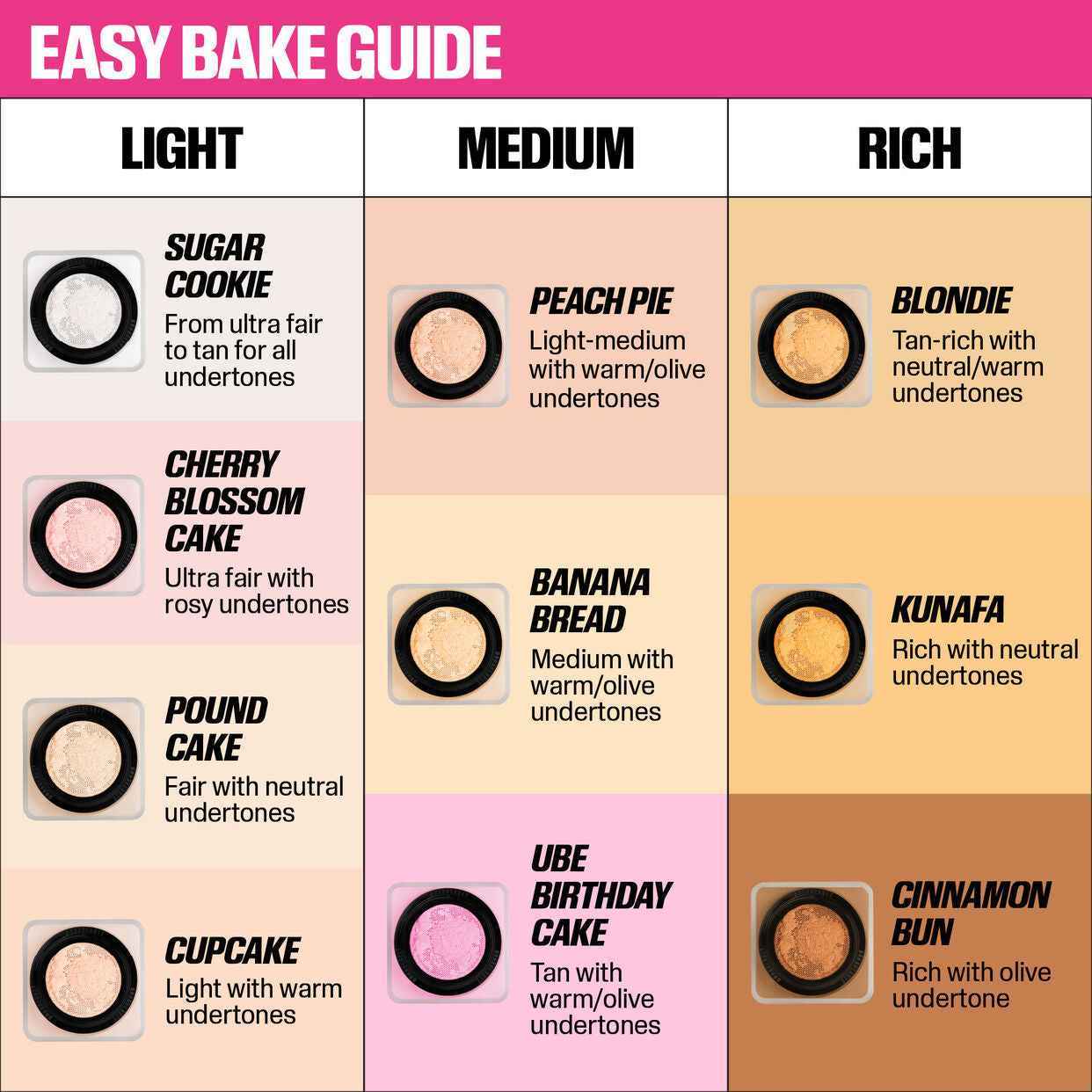Huda beauty easy bake - pound cake