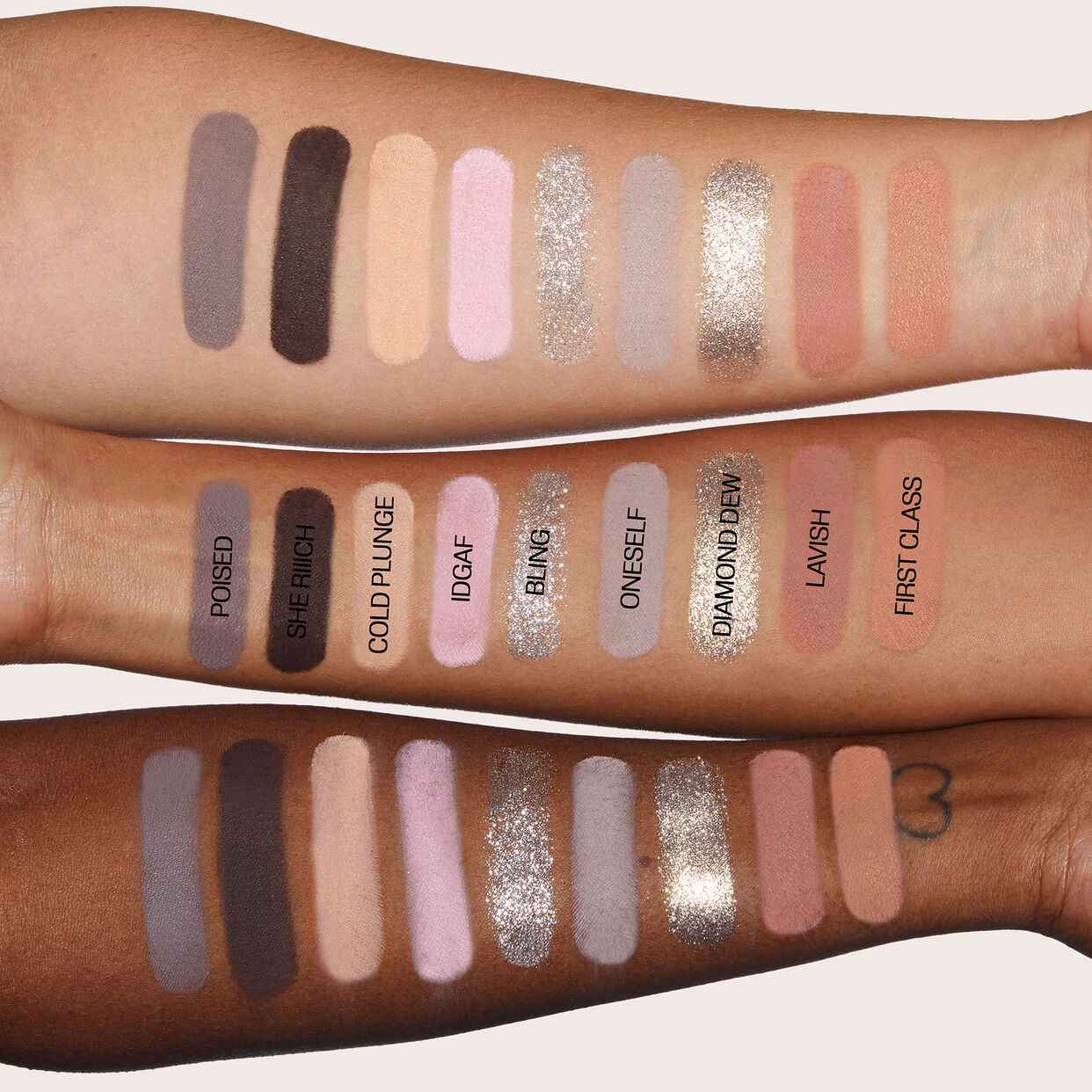 Hudamoji icy nude eyeshadow palette