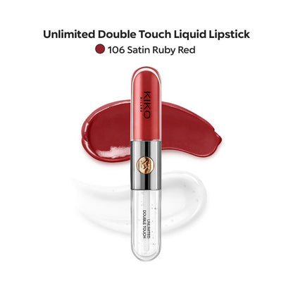Kiko unlimited double touch (lipstick + gloss)