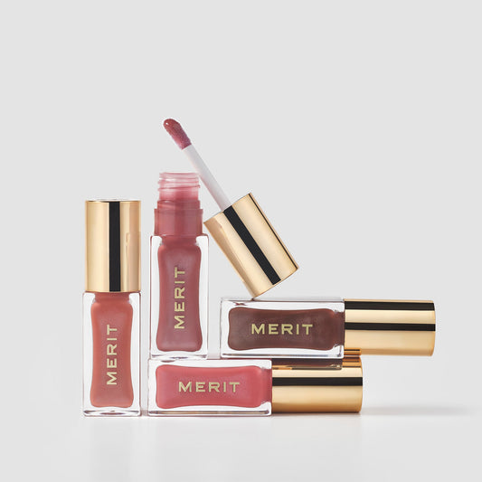 Merit tinted lip oil tabby