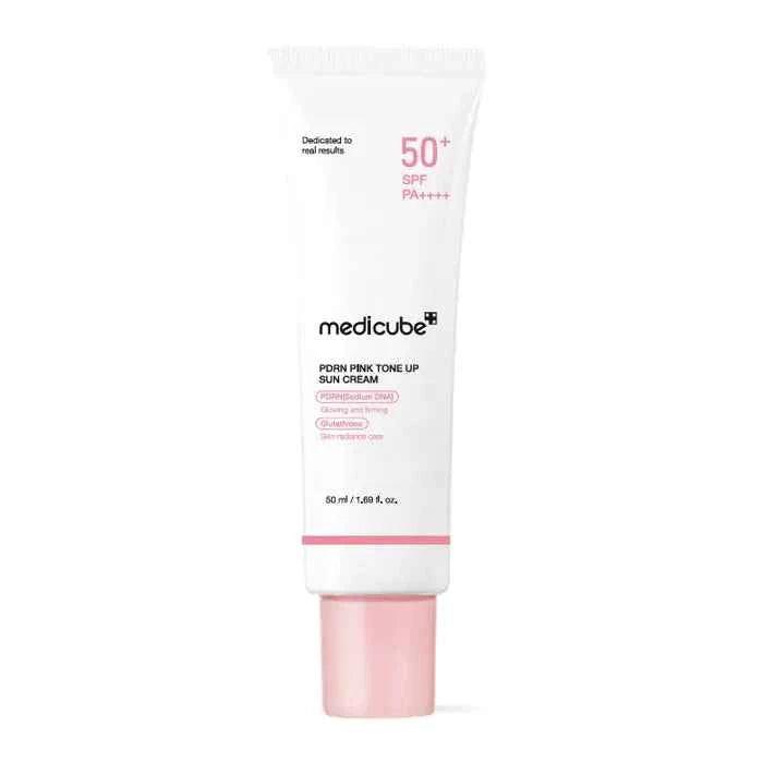 Medicube – PDRN Pink Tone Up Sun Cream 50ml – LeftoverShop