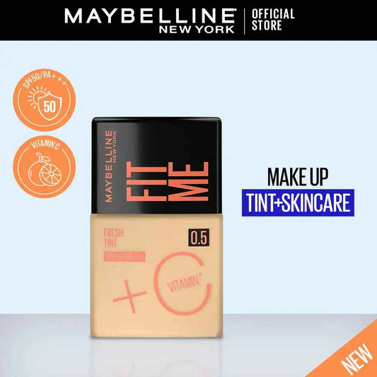 Maybelline - Fit Me Fresh Tint Spf 50 + Vitamin C Foundation