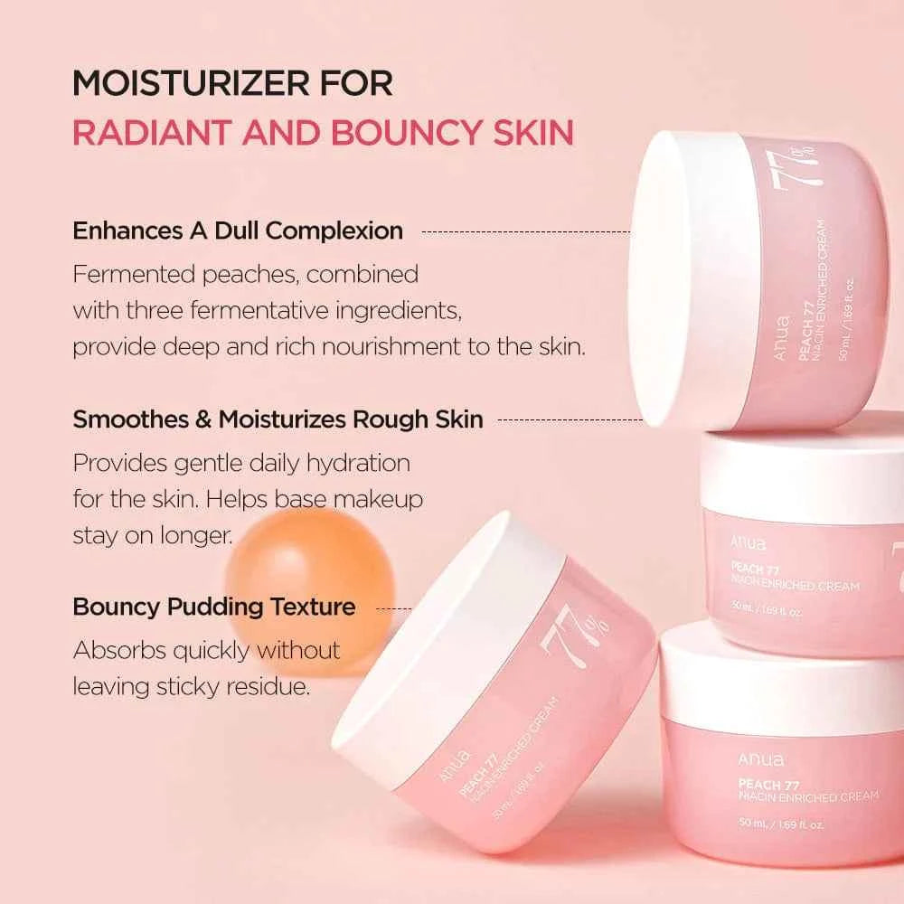 ANUA Peach 77 Niacin Enriched Cream