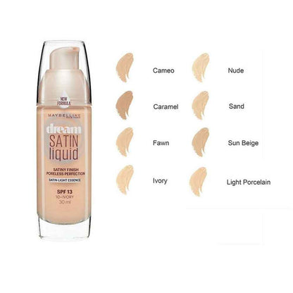 Maybelline New York Dream Satin Liquid SPF13 Face Foundation