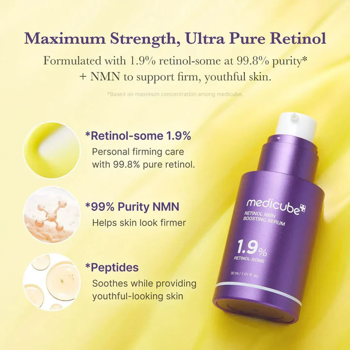 Medicube - Retinol NMN Radiance Booster 1.9% Serum - 30ml
