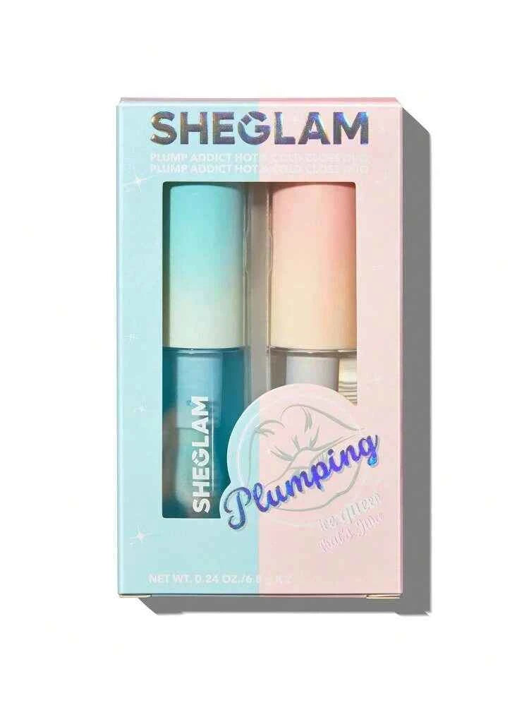 Sheglam Plump Addict HOT & COLD GLOSS DUO Plumping Lipgloss Set