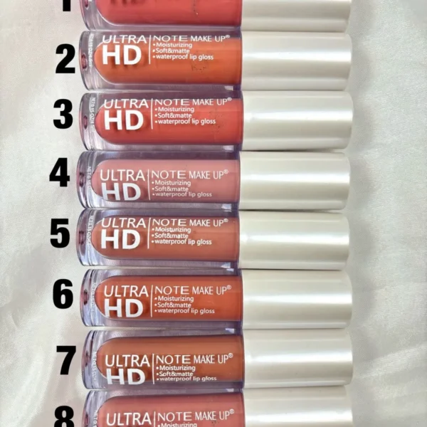 Note matte lip a long lasting lipsticks Shade 1-8