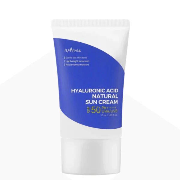 Isntree Hyaluronic Acid Natural Sun Cream SPF50+ PA++++ 50ml Brand: Isntree Isntree Hyaluronic Acid Natural Sun Cream SPF50+ PA++++ 50ml